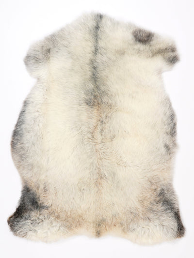 Flerfärgat fårskinn L