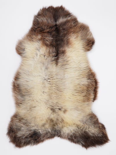 Flerfärgat fårskinn L