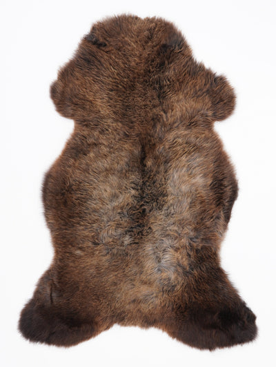 Flerfärgat fårskinn L