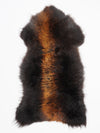 "Rusty" flerfärgat fårskinn M