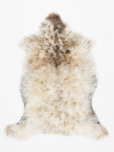 Flerfärgat fårskinn M