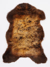 "Rusty" flerfärgat fårskinn M
