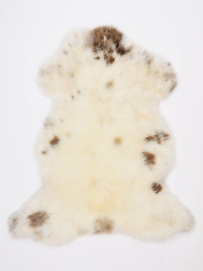 Flerfärgat fårskinn L