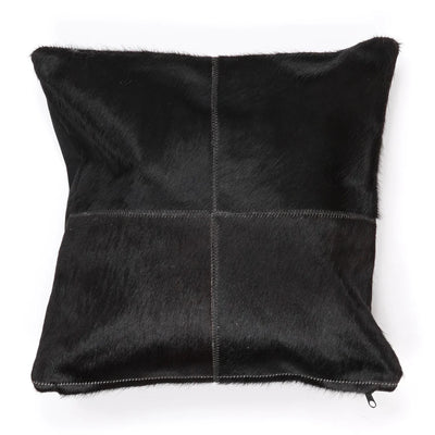 Kuddar i koskinn - Svart (Pillow 4)
