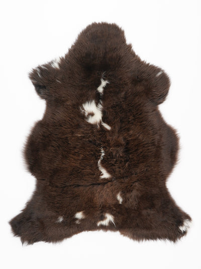 Flerfärgat fårskinn S