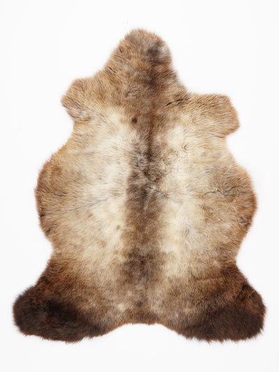 Flerfärgat fårskinn M