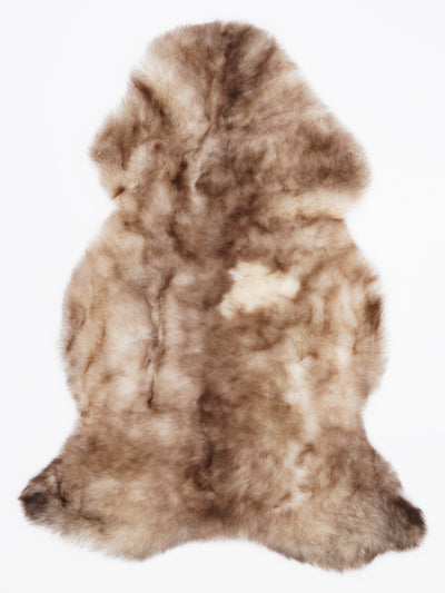 Flerfärgat fårskinn L