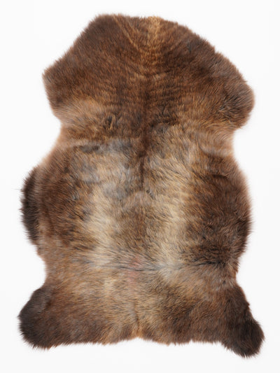 Flerfärgat fårskinn S