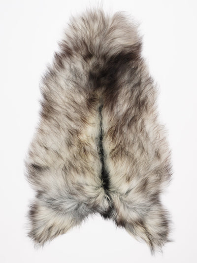 Grått isländskt fårskinn XXL