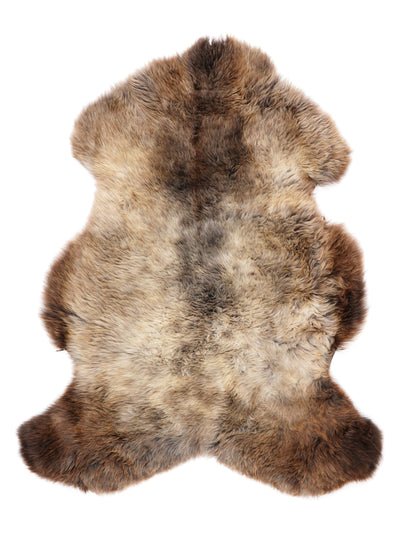 Flerfärgat fårskinn M