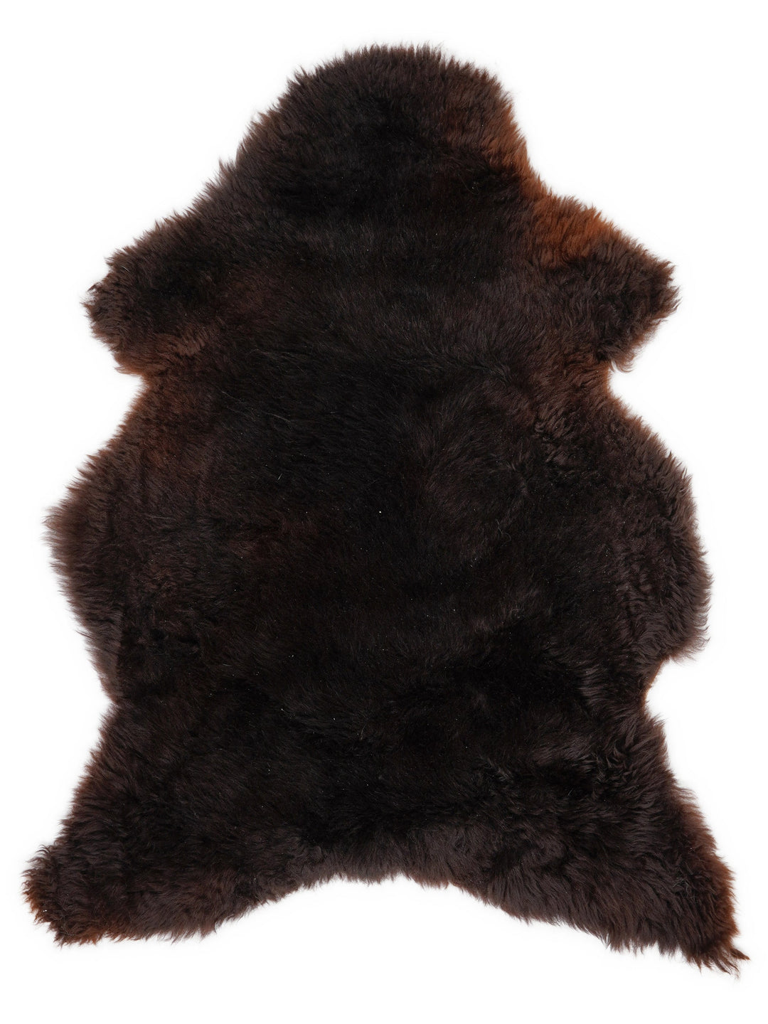 Flerfärgat fårskinn L