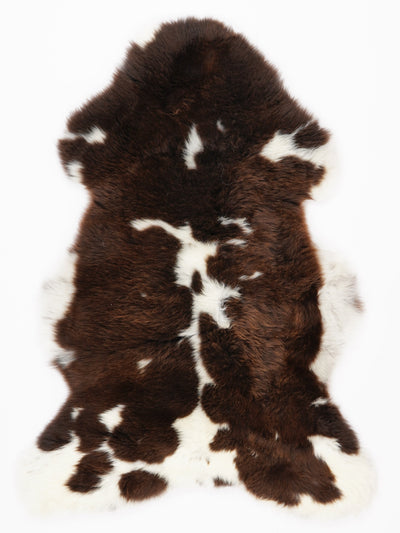 Flerfärgat fårskinn M