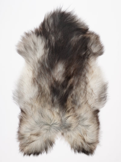Grått isländskt fårskinn XXL
