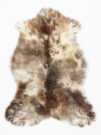 Flerfärgat fårskinn M