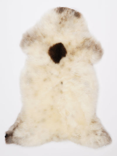 Flerfärgat fårskinn L