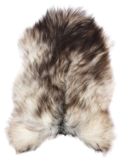 Grått isländskt fårskinn XL