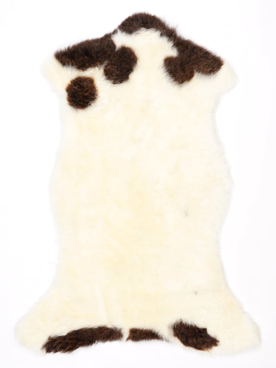 Flerfärgat fårskinn L