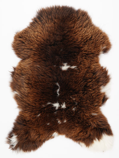 Flerfärgat fårskinn XL