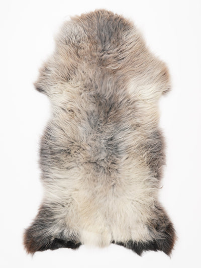 Flerfärgat fårskinn XXL