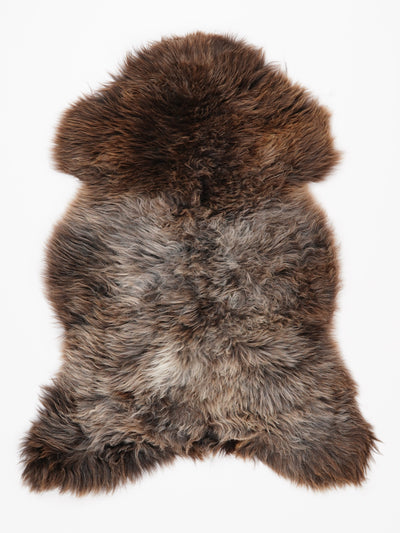 Flerfärgat fårskinn L