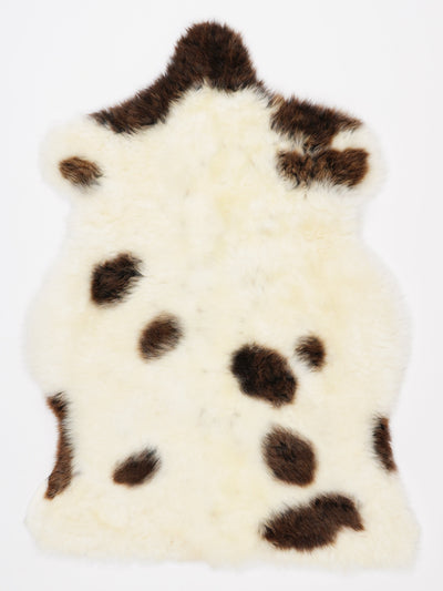 Flerfärgat fårskinn L