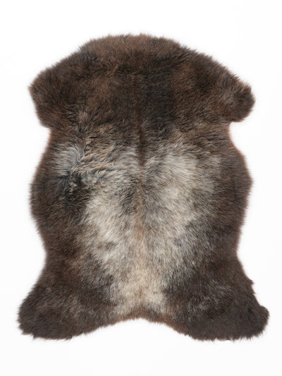 Flerfärgat fårskinn XS