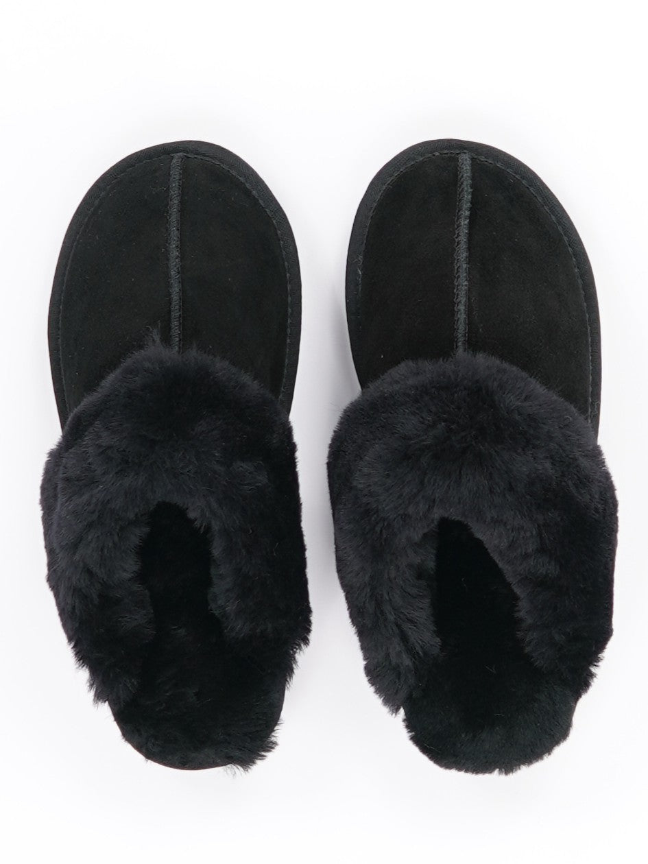 Fårskinntofflor